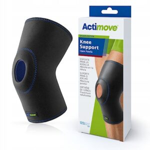 ACTIMOVE SE Orteza stawu kolanowego z odsłoniętą rzepką rozm. M czarny