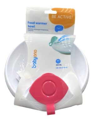 ONO Miseczka z przyssawką utrzymująca temperaturę pokarmu- róż 300ml (1070/02)