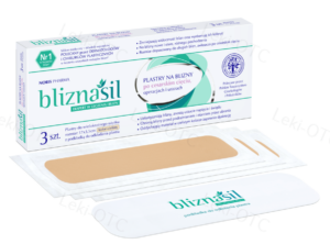 RADA BLIZNASIL Plastry na blizny po carskim cięciu, opercjach i urazach 17x3,5cm 3szt