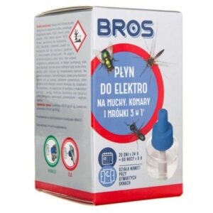 BROS - Płyn do Elektro na muchy, komary i mrówki 3w1