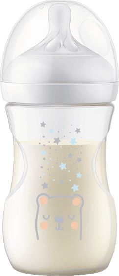 AVENT Responsywna Butelka NATURAL MIŚ z wentylem Air Free 260ml