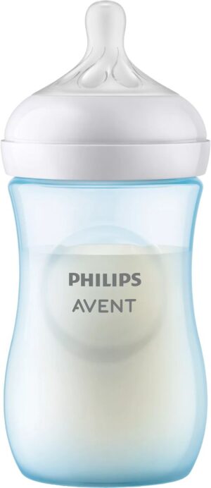 AVENT Responsywna Butelka NATURAL niebieska 260ml