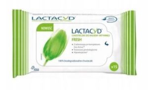 LATACYD Fresh Chusteczki Do Higieny Intymnej 15szt.