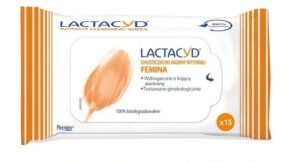 LACTACYD Chusteczki do higieny intymnej 15szt.