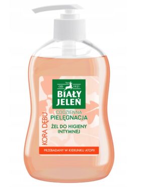 BIAŁY JELEŃ Hipoalergiczny Żel do higieny intymnej KORA DĘBU 500ml