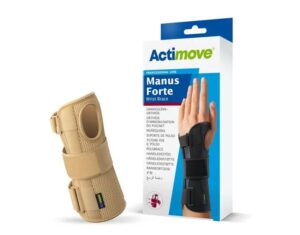 ACTIMOVE PRO Manus Forte Orteza nadgarstka rozm. L/XL lewa, kolor: beżowy