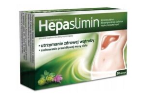 AFLOFARM HEPASLIMIN 30 tabl. Utrzymuje zdrową wątrobę oraz prawidłową masę ciała