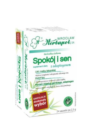 HERBAPOL HERBATKA ZIOŁOWA SPOKÓJ I SEN