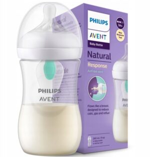AVENT Responsywna Butelka NATURAL z wentylem Air Free , 260ml