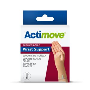 ACTIMOVE AC Opaska na nadgarstek dla osób z zapaleniem stawów rozm. L beżowy