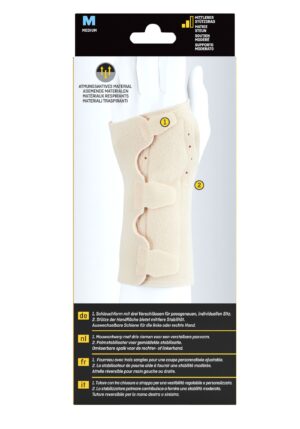 3M FUTURO Dwustronny stabilizator nadgarstka z szyną (beżowa), rozm. M