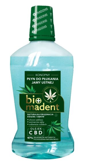 BIO MADENT płyn do płukania jamy ustnej 500ml
