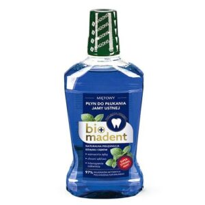 BIO MADENT miętowy płyn do płukania jamy ustnej SUPER STRONG MINT - 500ml