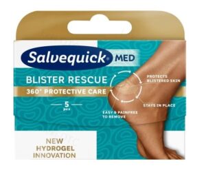 SALVEQUICK Blister Rescue plastry na pęcherze PIĘTY 5szt.