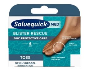 SALVEQUICK Blister Rescue plastry na pęcherze Palce 6szt.