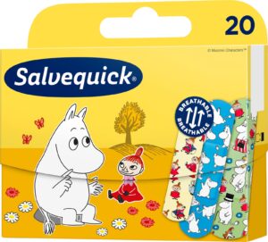 CD SALVEQUICK Plastry dla dzieci MOOMINKI 20szt.