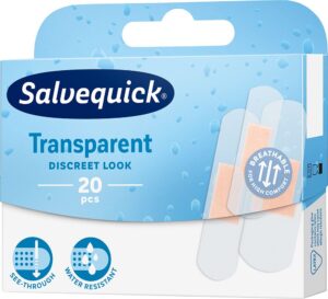 SALVEQUICK plastry TRANSPARENT 20szt.