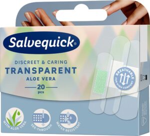 SALVEQUICK plastry TRANSPARENT ALOE 20szt.
