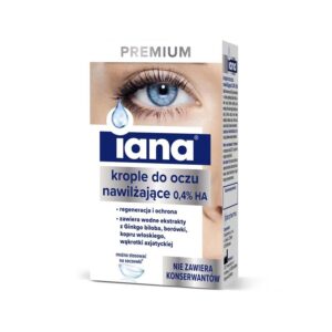 IANA Krople do oczu nawilżające 0,4% HA PREMIUM 10ml