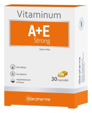 Starpharma VITAMINUM A+ E Strong 30 kaps.