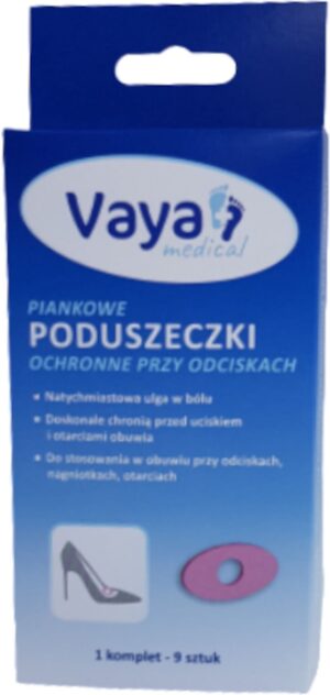 VAYA MEDICAL Piankowe poduszeczki ochronne przy odciskach 9szt.