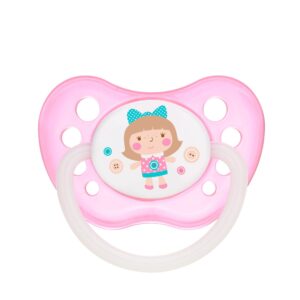 CANPOL Smoczek do uspokajania silikonowy anatomiczny Toys 0-6m mix