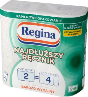 REGINA Najdłuższy Ręcznik BIAŁY 2szt.