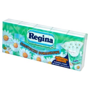 REGINA Chusteczki Higieniczne RUMIANKOWE 4 warst. 10szt.
