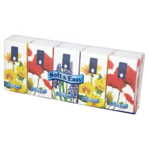 REGINA Chusteczki Higieniczne Soft & Easy KWIATY 3 warst. 10szt.