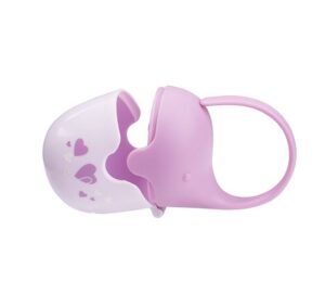 Babyono Pojemnik na smoczek "SŁONIK" fiolet
