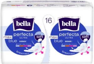 BELLA Podpaski Supercienkie PERFECTA Maxi Blue 2x8szt.