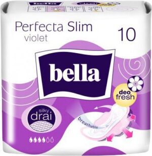BELLA Podpaski Supercienkie PERFECTA Violet New 10szt.