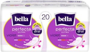 BELLA Podpaski Supercienkie PERFECTA Violet deo 2x10szt.