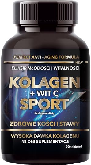INTENSON Kolagen Sport z witaminą C 90 tabletek