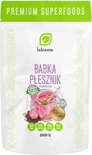 INTENSON Babka Płesznik Nasiona Ziarno 200g