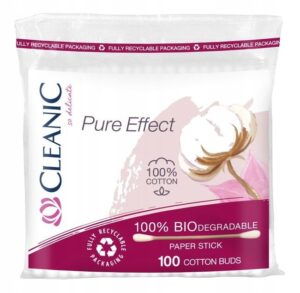 Patyczki higieniczne Cleanic Pure Effect 100szt. folia