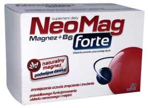 AFLOFARM NEOMAG FORTE 50 tabl. Zmniejsza uczucie znużenia i zmęczenia