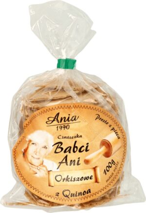 ANIA Babci Ani Ciasteczka Orkiszowe z Quinoa 100g