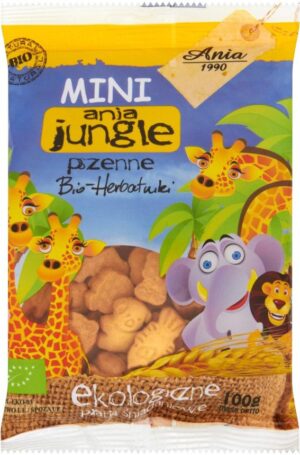 ANIA Herbatniki Bio Mini Zoo 100g