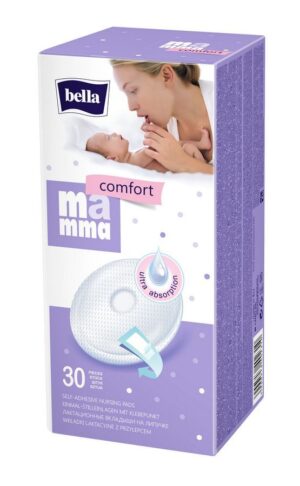 BELLA MAMMA Wkładki laktacyjne COMFORT z przylepcem 30szt.