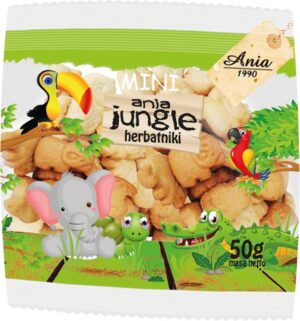 ANIA Bio Herbatniki Mini Jungle 50g