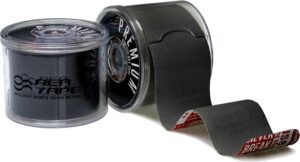 REA TAPE Premium (Czarny) 5x5cm 1szt.