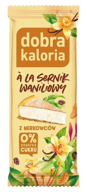 KUBARA Dobra Kaloria Baton z nerkowców ala sernik 35g