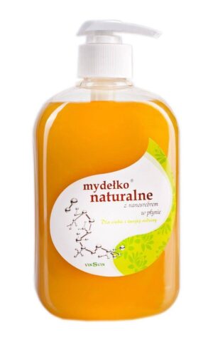 VINSVIN Mydło Naturalne z nanosrebrem w płynie 500ml