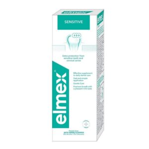 ELMEX Płyn do płukania jamy ustnej sensitive (zielony) 400ml