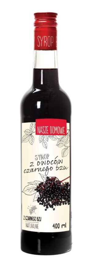 PREMIUM ROSA Syrop z Owoców Czarnego Bzu 400ml