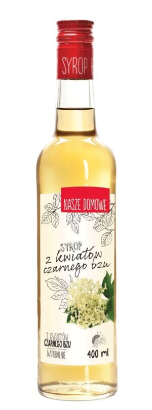 PREMIUM ROSA Syrop z Kwiatów Czarnego Bzu 400ml