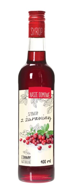 PREMIUM ROSA Syrop z Żurawiny 400ml