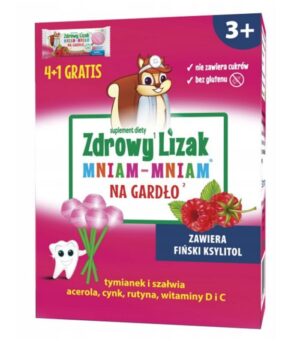 Zdrowy Lizak Mniam - Mniam na Gardło 4+1