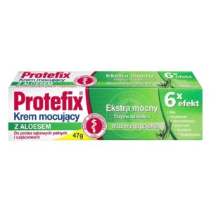 PROTEFIX 47g Krem mocujący do protez zębowych Aloe Vera
